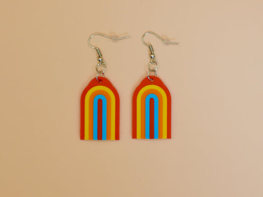 Game Changer Podium inspired earrings (3D and double sided)