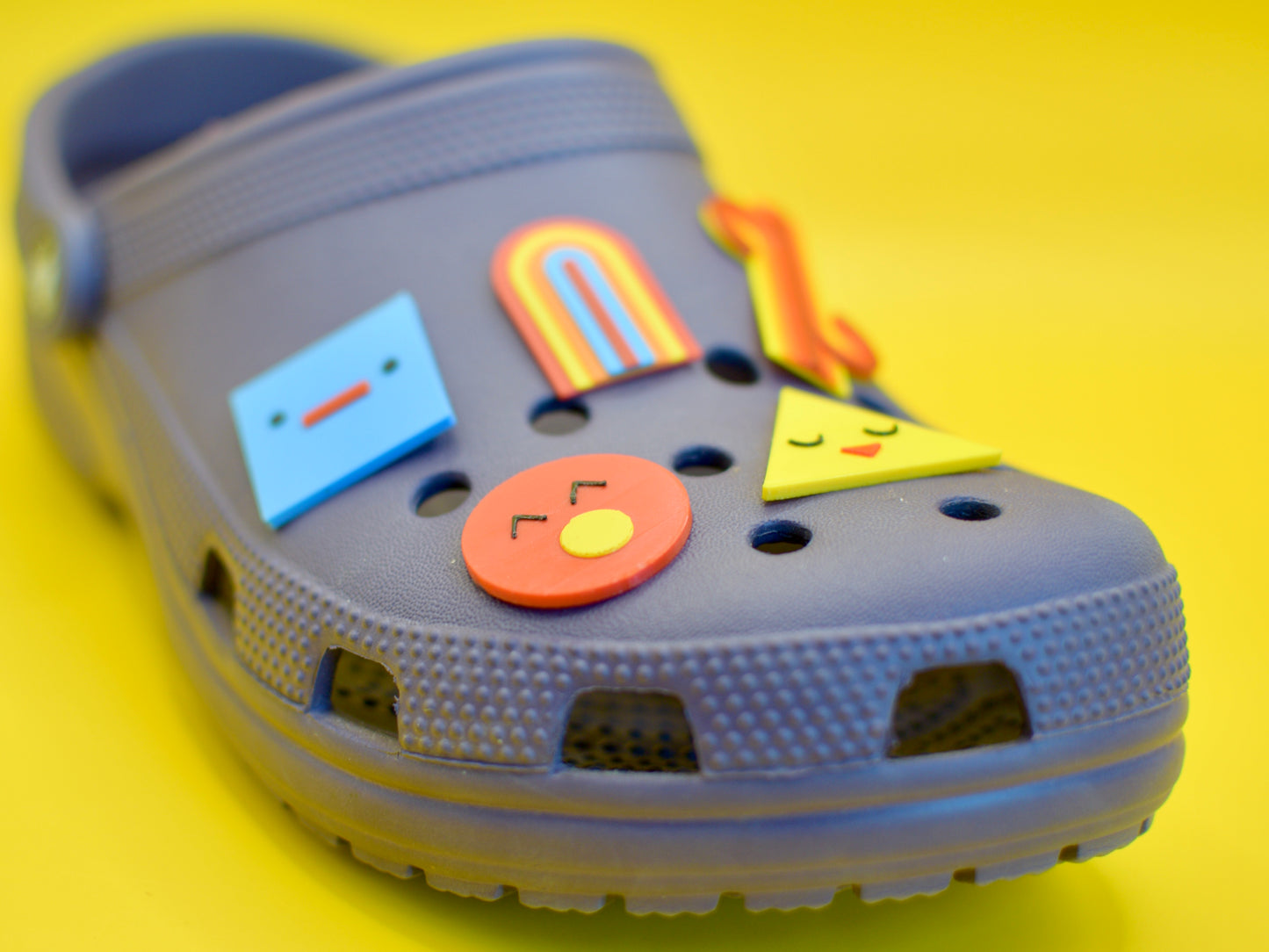 Dropout inspired Jibbitz for Crocs 5-pack (Make Some Noise and Game Changer)