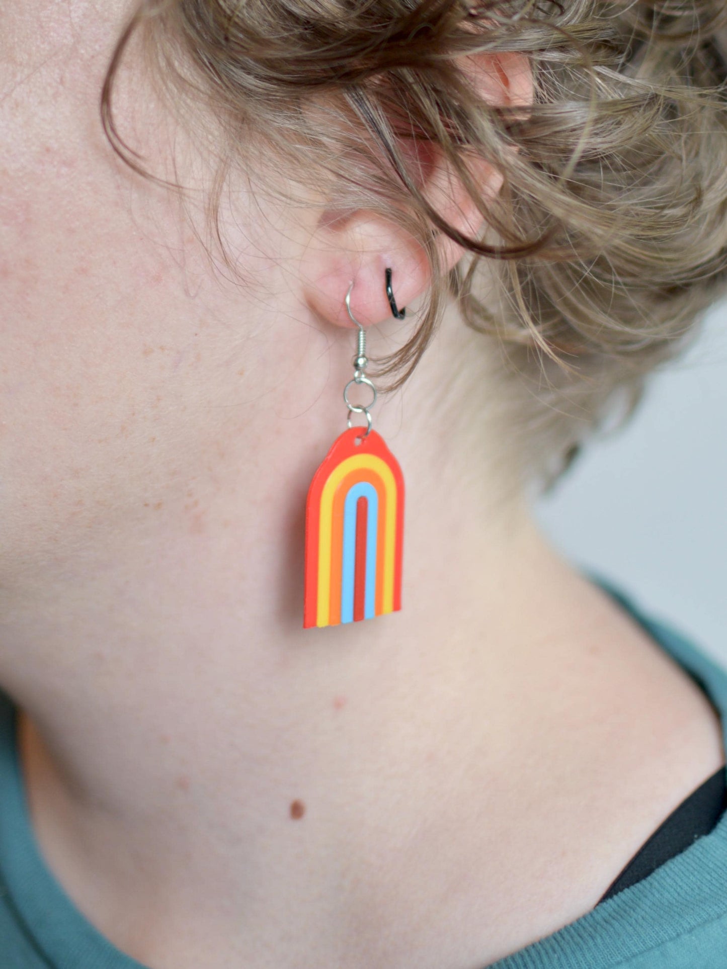 Game Changer Podium inspired earrings (3D and double sided)